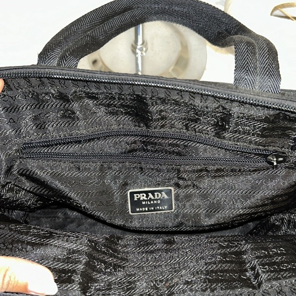 Authentic PRADA Tessuto Cloth Handbag - Picture 12 of 13